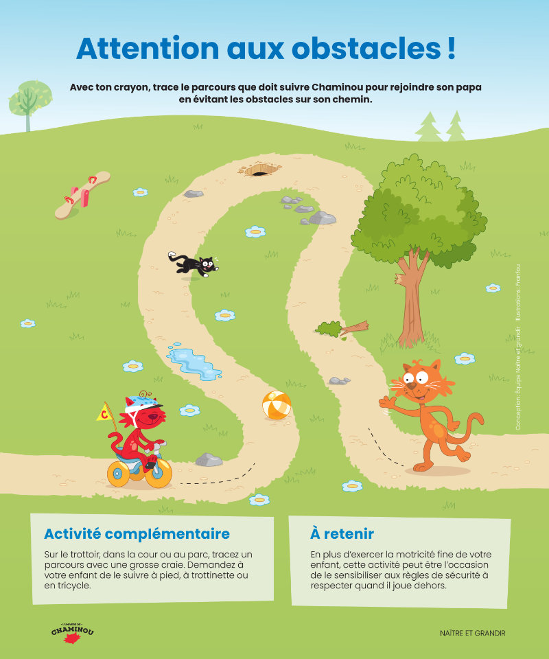 Attention aux obstacles!