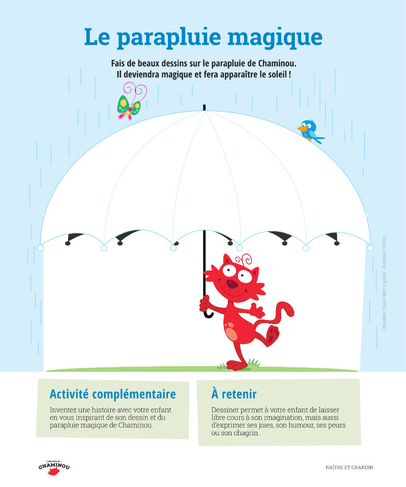 Le parapluie magique