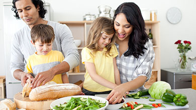 Les avantages des repas en famille