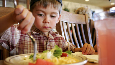 Menu pour enfants: quand les fruits et légumes l’emportent sur les frites