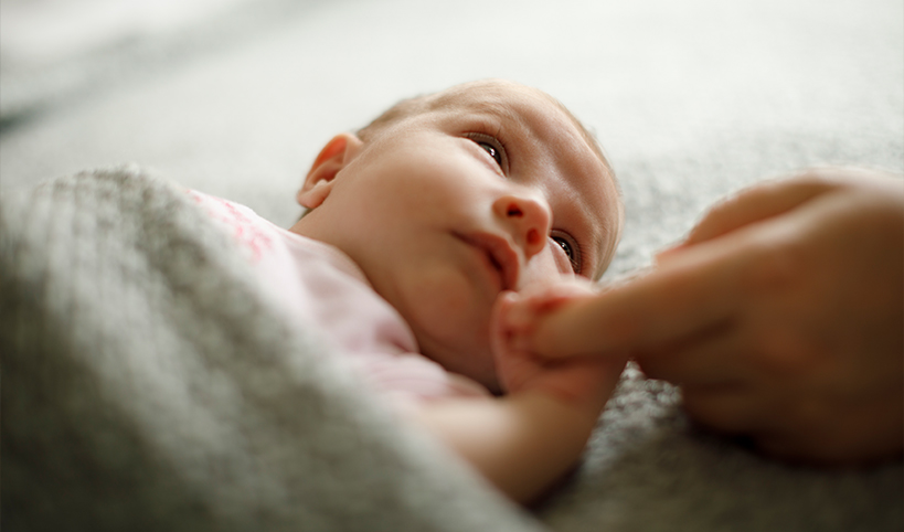 1 month old: Cognitive and linguistic development
