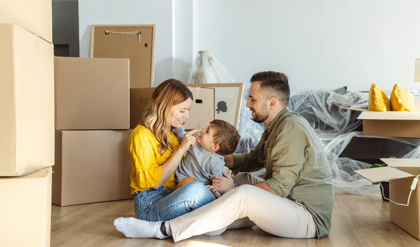 Les enfants et le déménagement