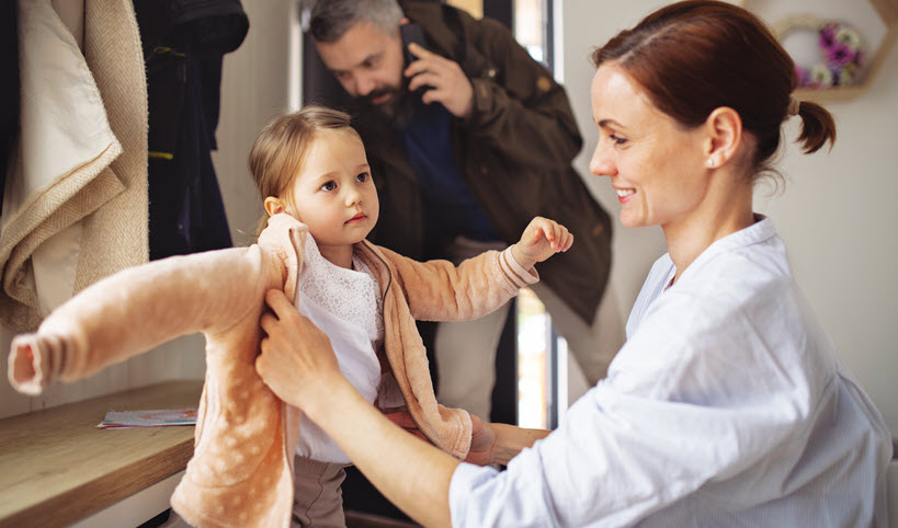 Pourquoi les enfants n'aiment pas être brusqués