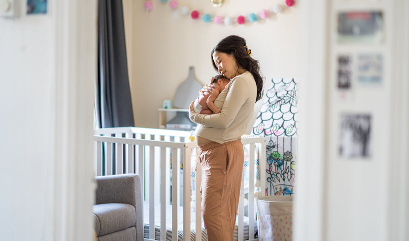 Retour à la maison avec bébé: à quoi s'attendre?