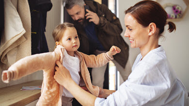 Pourquoi les enfants n'aiment pas être brusqués