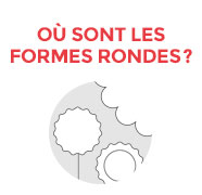 Où sont les formes rondes?